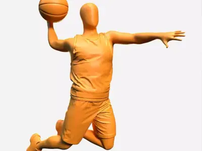 Mannequin Basketball 3D model