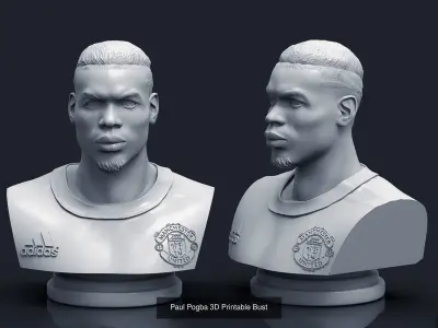 Paul Pogba 3D Printable Collection