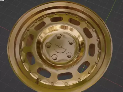 Rotiform BKK Wheels Rims 3D Print Ready 3D print model