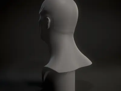 Angry Man 3D print model