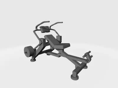 Abdominal Exercise Machine 3D print model