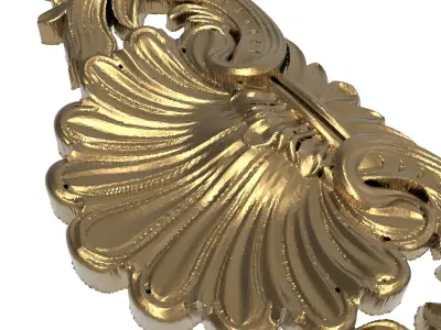  decorative pattern ready for 3D printing 3D model