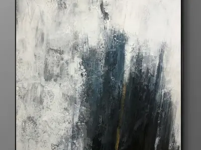 Plaster two square photo frames 21 Low-poly 3D model