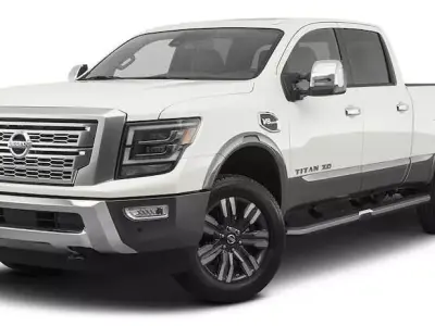 nissan Ttitan pickup 3D model