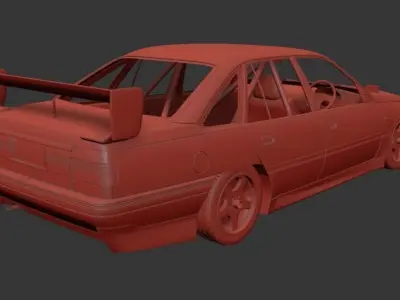 Holden Commodore Mk2f VP Touring Car 1993 3D print model
