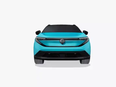 Nissan Leaf 2026 Low-poly 3D model