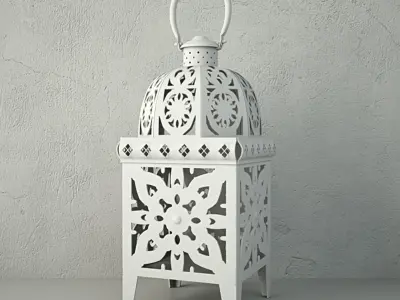 Moroccan Lanterns 3 3D model