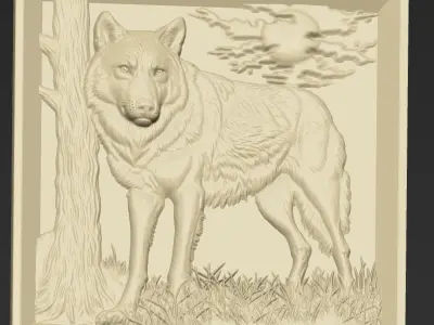 Wolf A36 3D print model