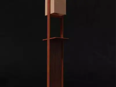 Floor lamp - Frank llyod wright Free 3D model