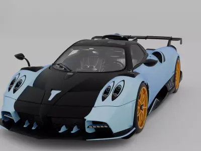 Pagani Imola 3D model