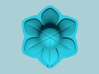 Lily of the Valley Flower Mold - Artificial EVA Molding 3D print model
