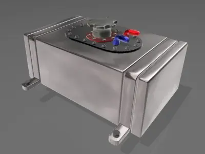 Racing fuel tank for scale autos and dioramas 1 24 3D print model