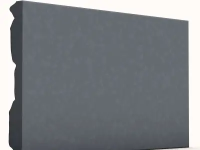 Dense Quartzite Partition Asset 3D model