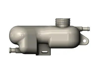 Coolant Tank for Yamaha Aerox and MBK Nitro bikes 3D print model