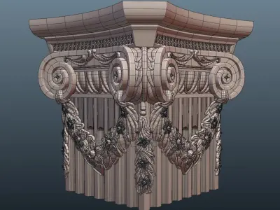 Capital rg04 Low-poly 3D model