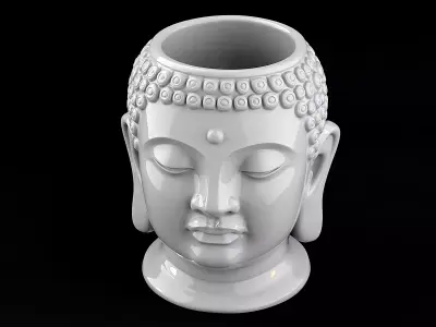 Buddha Vase 3D print model