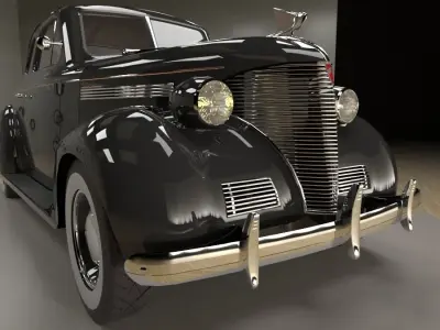 Chevrolet Master deluxe 1939 3D model