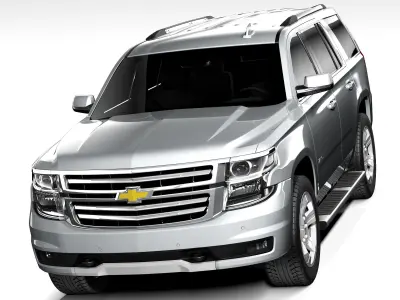 Chevrolet Tahoe Z71 2015 3D model