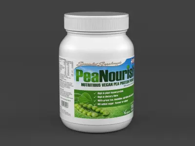 Protein Powder 3D model 120