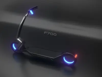 scooter F700 3D model