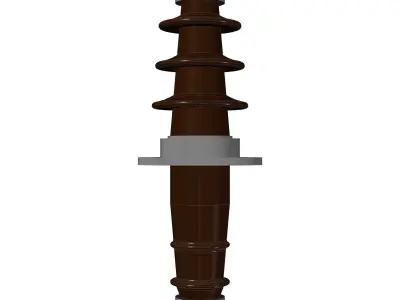 Voltage outdoor mounting insulator PRBO-20 Free 3D model