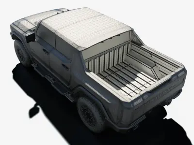 2022 GMC Hummer EV 3D model