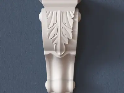 Decorative Corbel 3D model 6