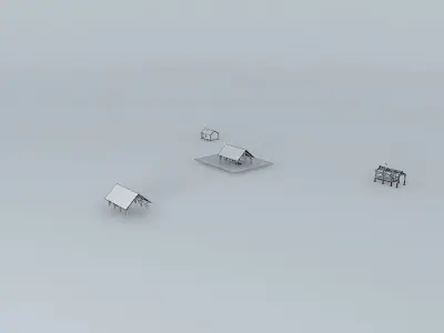 madoc picnic shelter Free 3D model