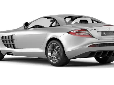 Mercedes-Benz SLR McLaren 2004 3D model
