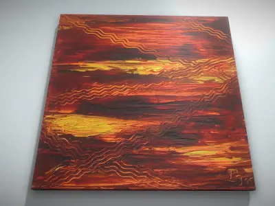 Ways - Oil Painting Low-poly 3D model