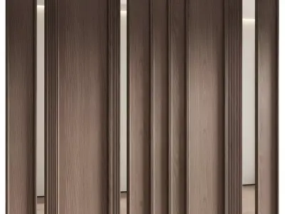  Decorative V69 Wall Panels 3D model