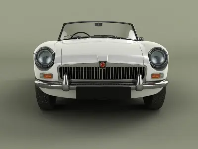 MG MGB 3D model