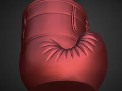 boxing glove cup 3D print model