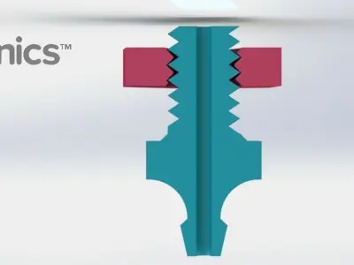 Drip Emitter V1 -Nut - 3Dponics Emitters and Plugs Free 3D print model