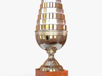 ESL Trophy PBR Low-poly 3D model