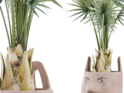 Plants Collection 143 Sabal Minor 3D model