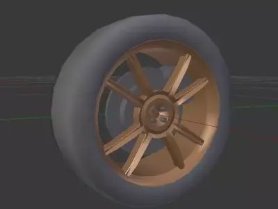 Free Wheel 05 Free 3D model