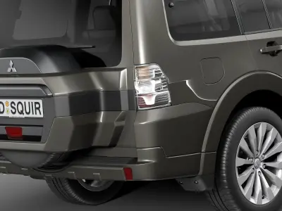 Mitsubishi Pajero Full 2015 3D model