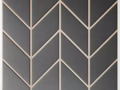 Wall Panel 3d model Low-poly 3D model 12