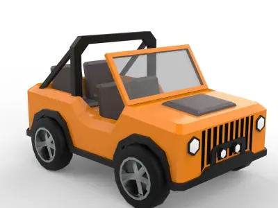 jeep car 3D model