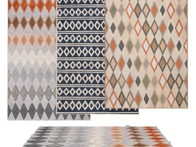 Rugs No 475 Low-poly 3D model