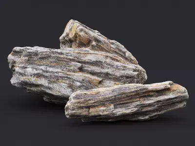 Stone V 3D model