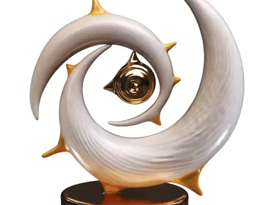 Decor Low-poly 3D model