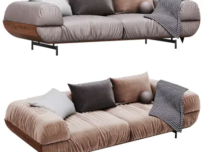 Fastlove Sofa 240 By Arketipo 3D model