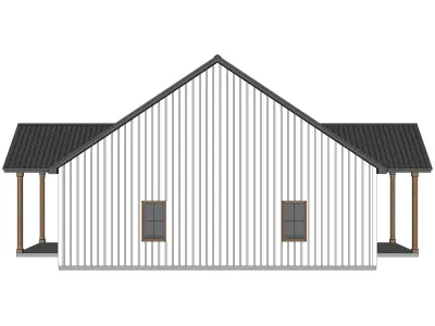 Barndominium House 06-Archimple LLC 3D model