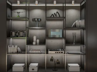 Modern living - C 3D model