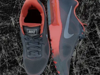 NIKE AIR MAX SEQUENT 3D SHOES Low-poly 3D model