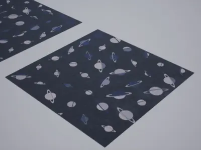 Carpet Low-poly 3D model