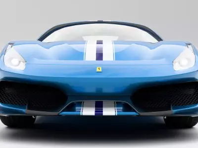 Ferrari 488 Pista Low-poly 3D model purchase