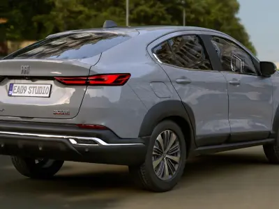 Fiat Fastback Audace 2023 3D model